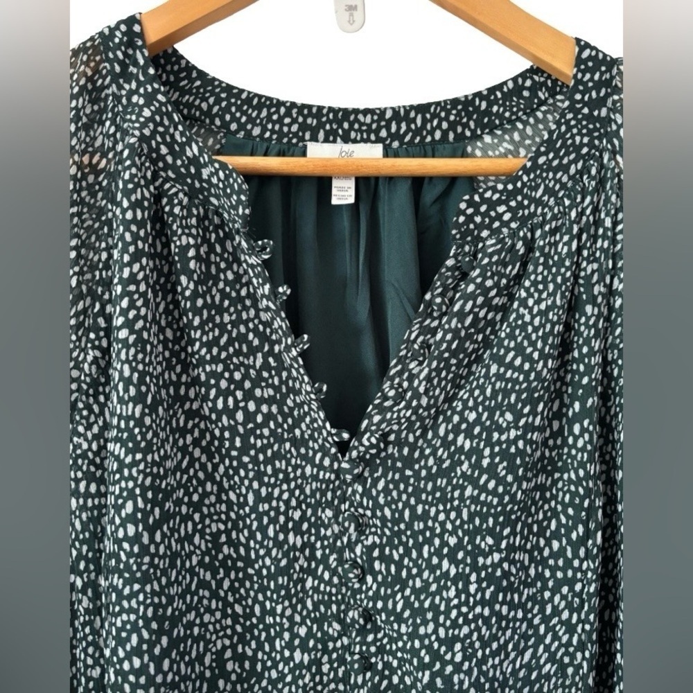 Joie NWT Limited Edition Artic Animal Spot drss SZ XXL quiet luxury fairy - Picture 7 of 16